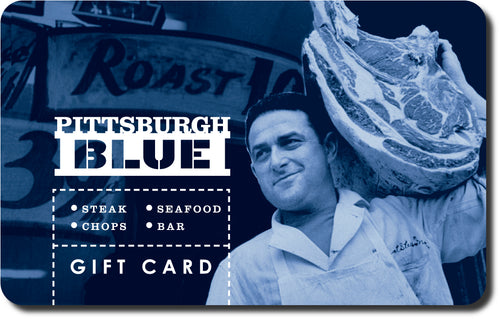 Pittsburgh Blue Gift Card